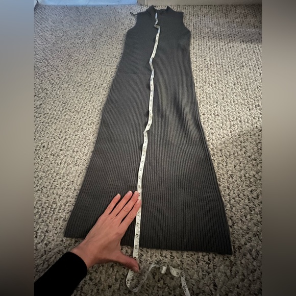 Zara knit sleeveless maxi dress - Picture 6 of 7